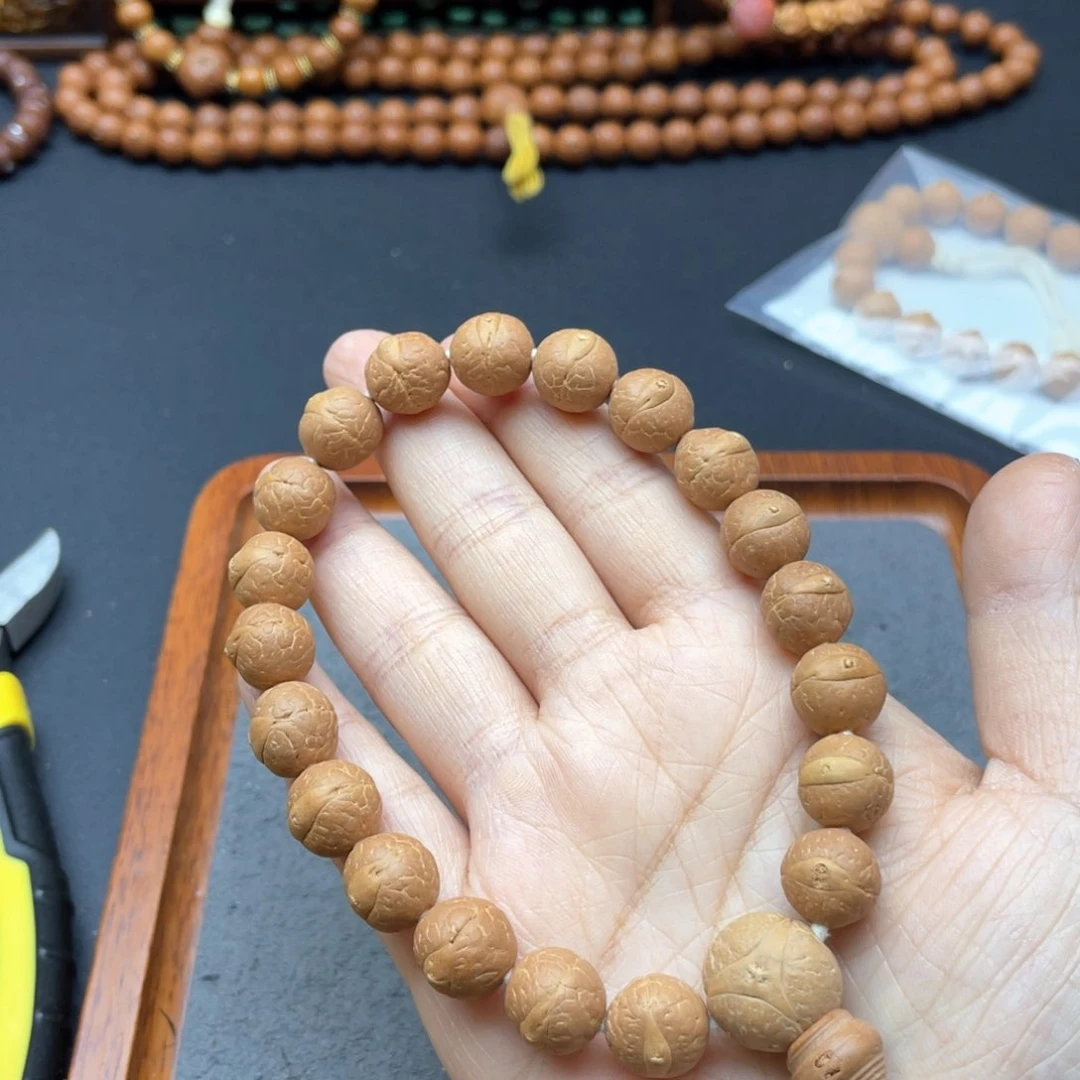 凤眼菩提手串L86-K20凤眼菩提大11+
