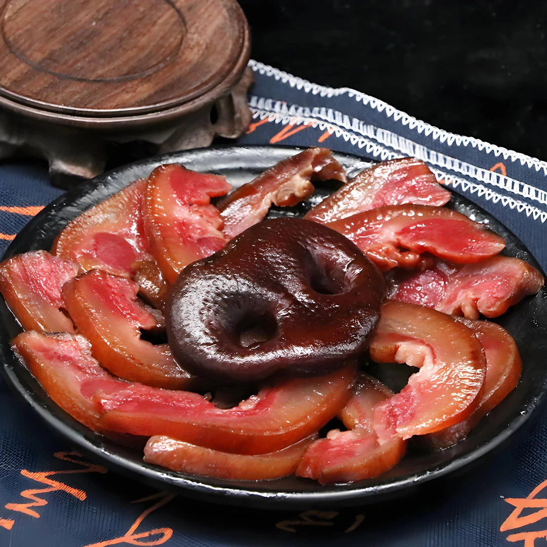 【腊猪拱嘴】农家风味传统烟熏腊猪拱嘴XD