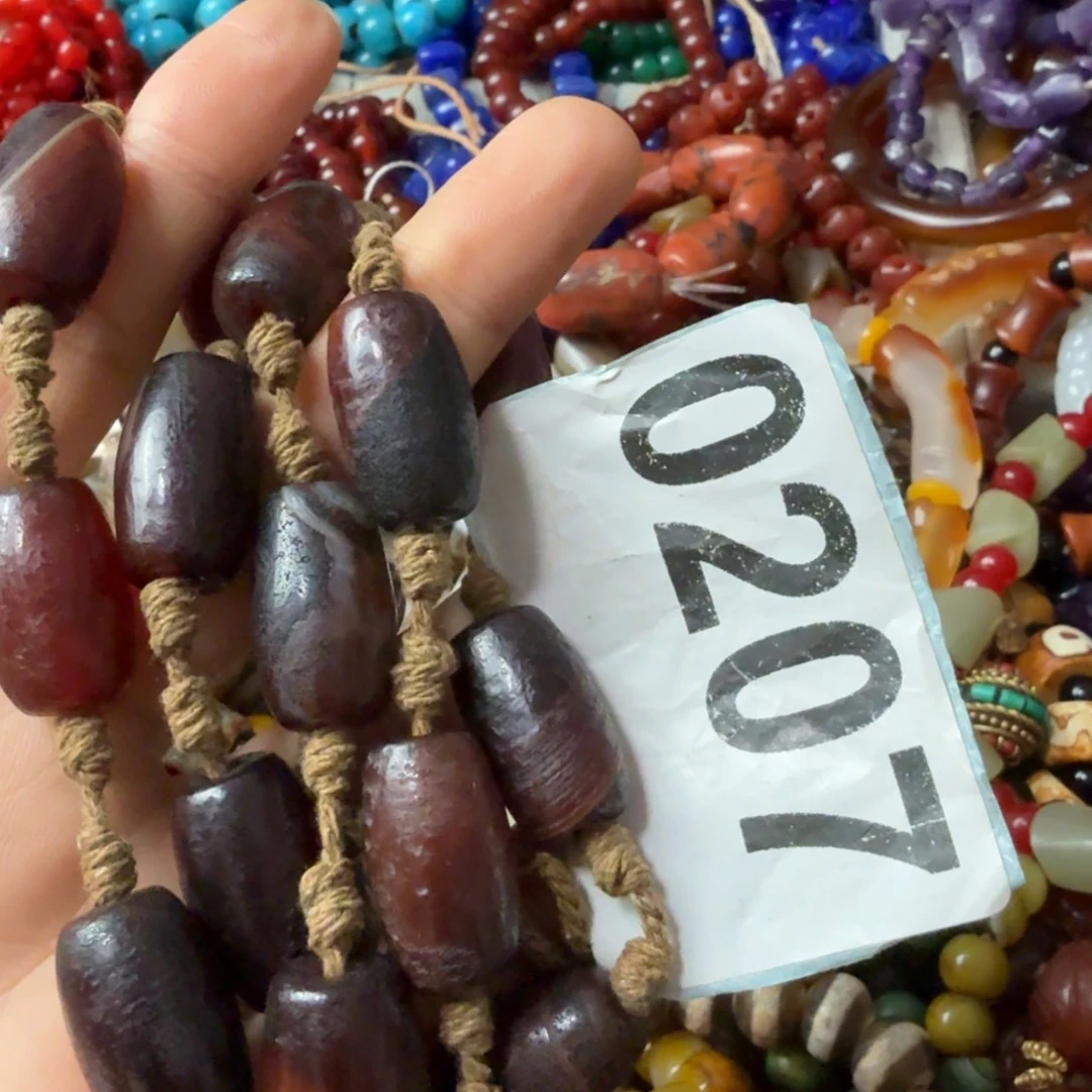 宅***嗨玛瑙/玉髓未镶嵌颈饰