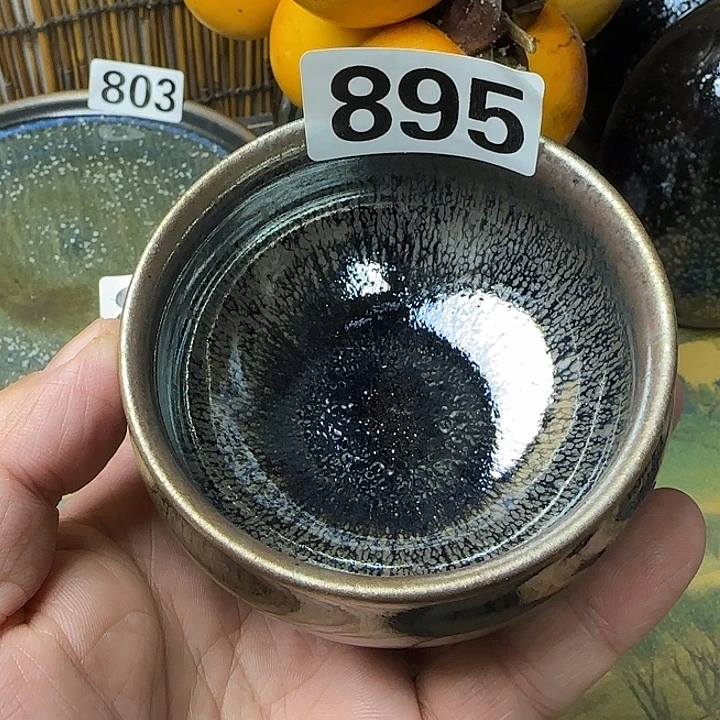 茶盏建盏杯主人杯龙窑柴烧