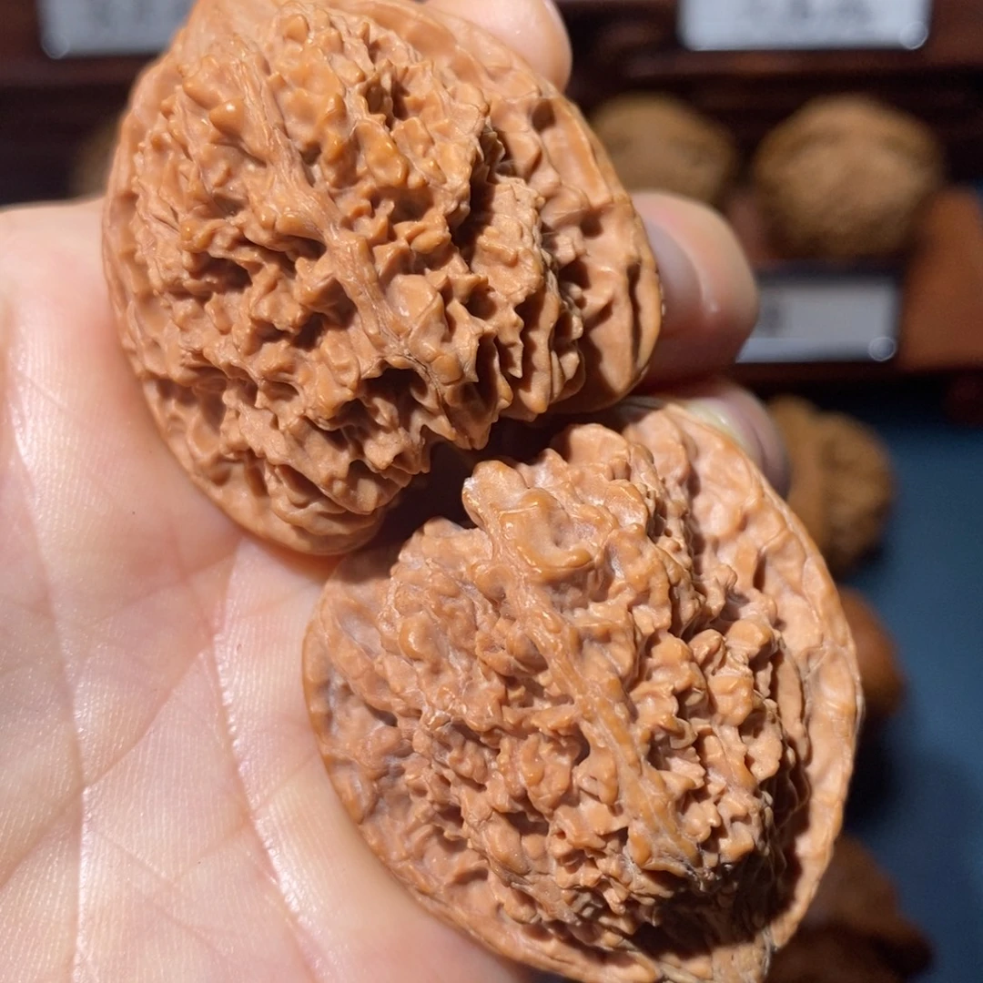 吊坠文玩核桃满天星全品38