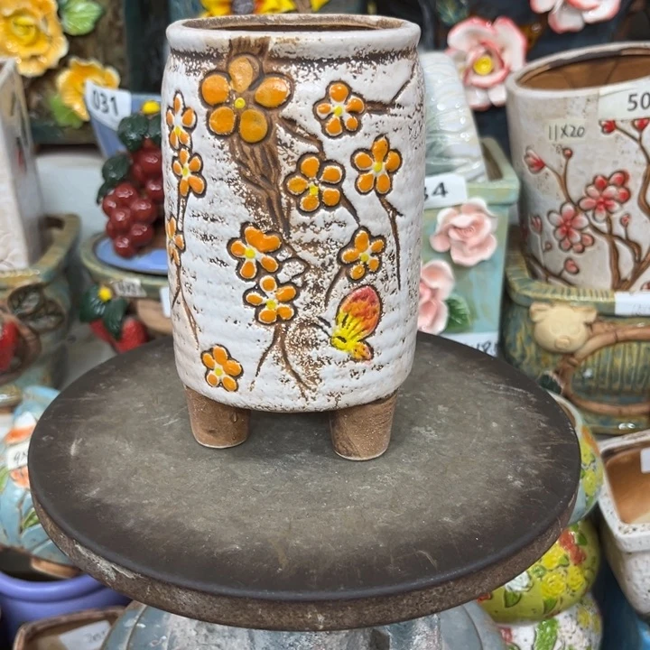 紫砂花盆粗陶材质多肉花盆