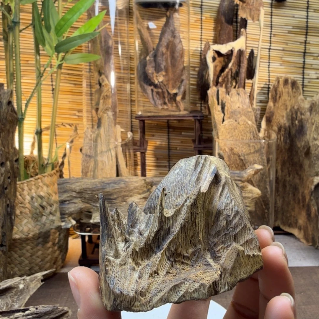 沉香碎屑沉香沉香包头47g