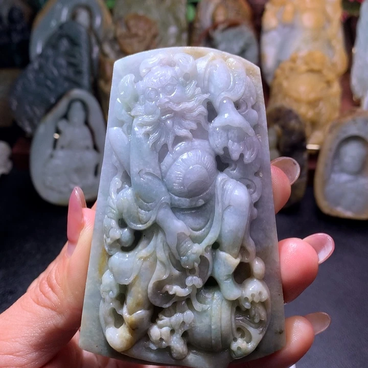 未镶嵌定制翡翠波**浪翡翠