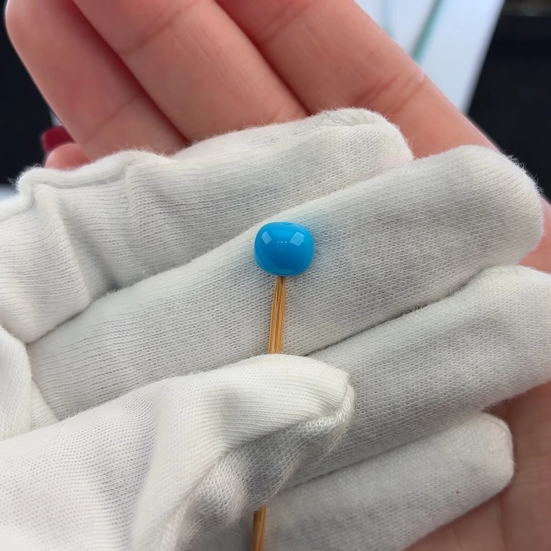 绿松石未镶嵌配饰7+mm