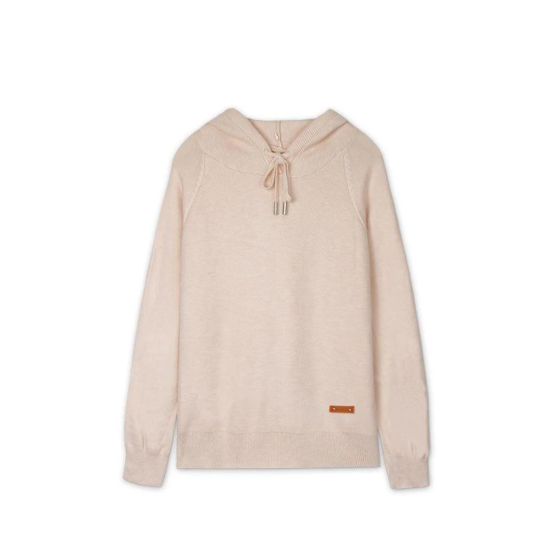 【程总专属 】70002-1：秋装女士连帽长袖针织衫2025新款休闲上衣