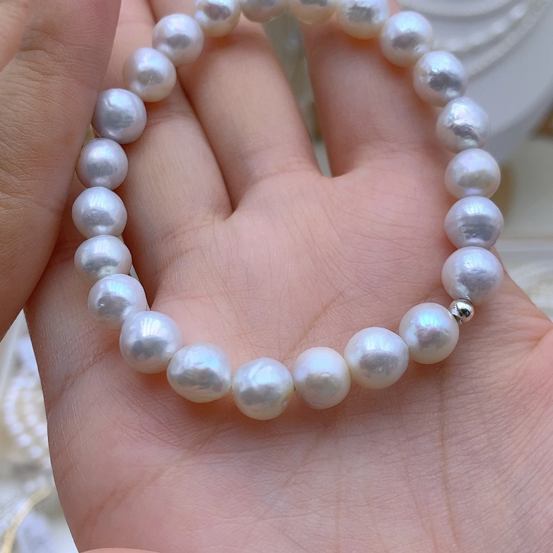 合金手绳淡水珍珠