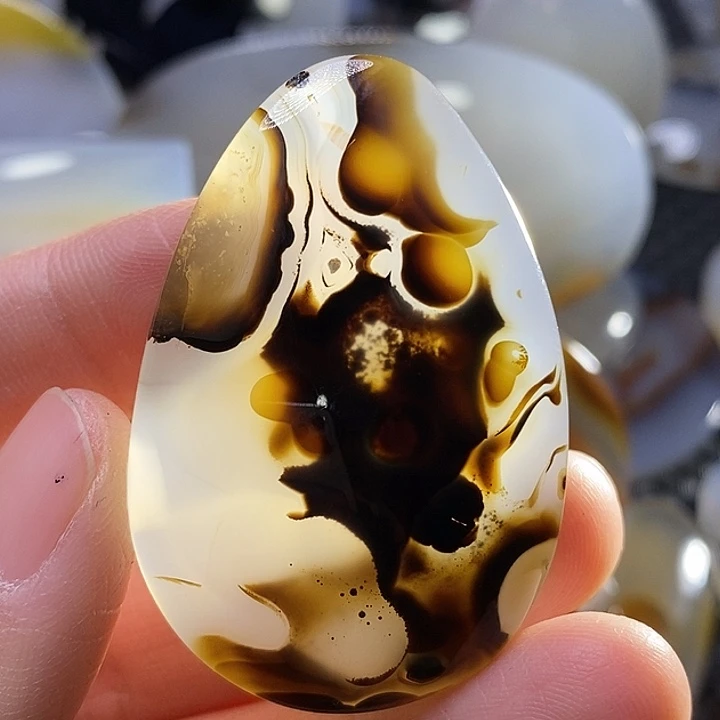 未镶嵌颈饰玛瑙/玉髓用****3