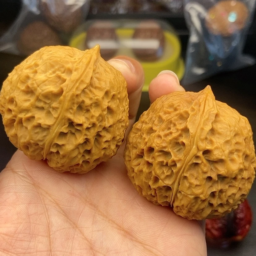 【闪购商品】把件文玩核桃43尺大寿桃