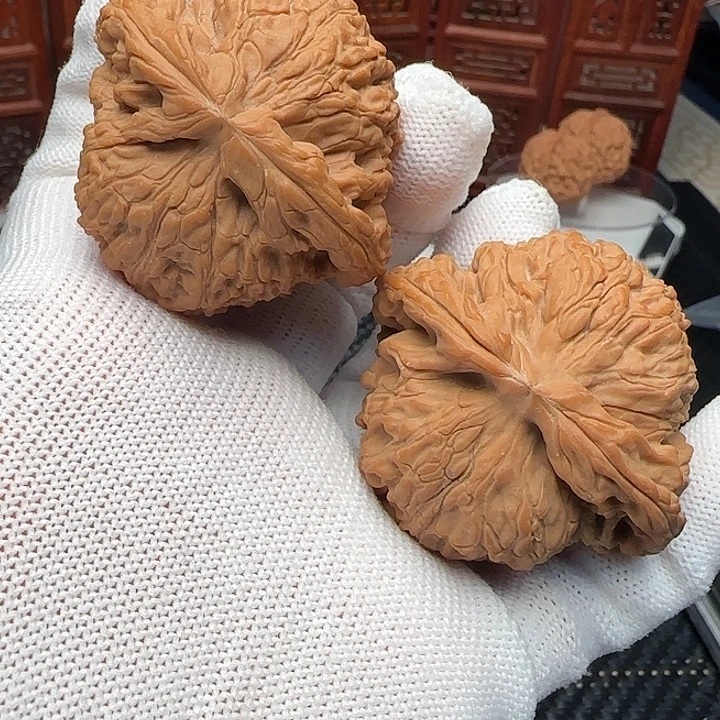 吊坠文玩核桃全品南疆石49尺