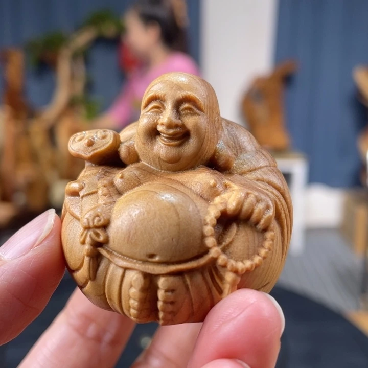 柏木（崖柏）手把件