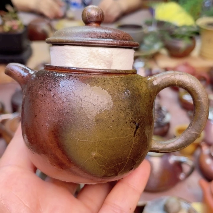 茶壶紫砂宜兴紫砂原矿泥料130降坡