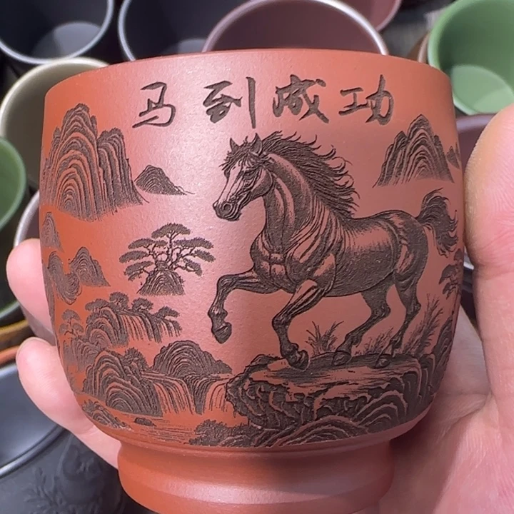 茶杯紫砂全手工制作工艺