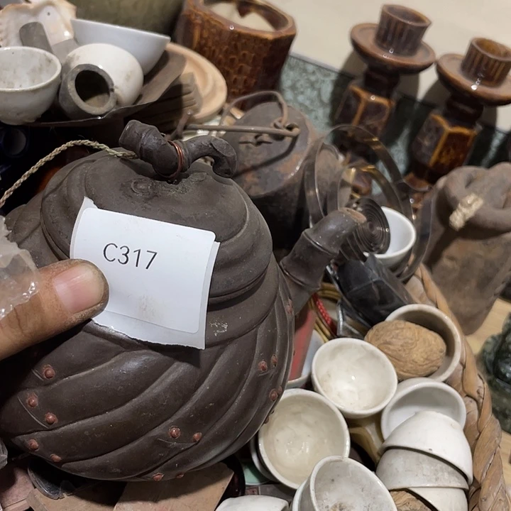 小***乐瓷片C317号工艺品