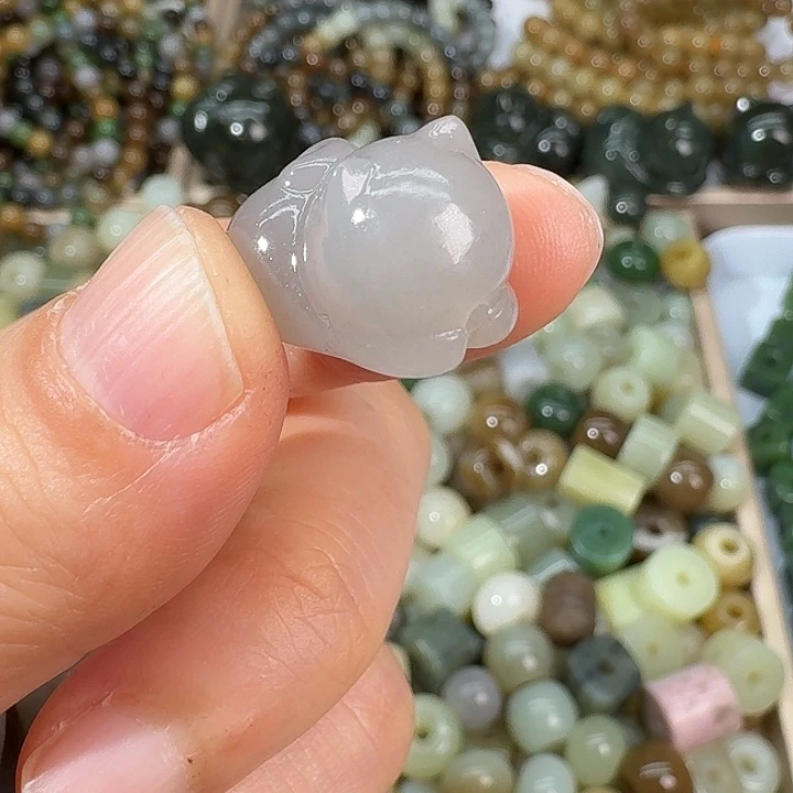 和田玉未镶嵌颈饰1316