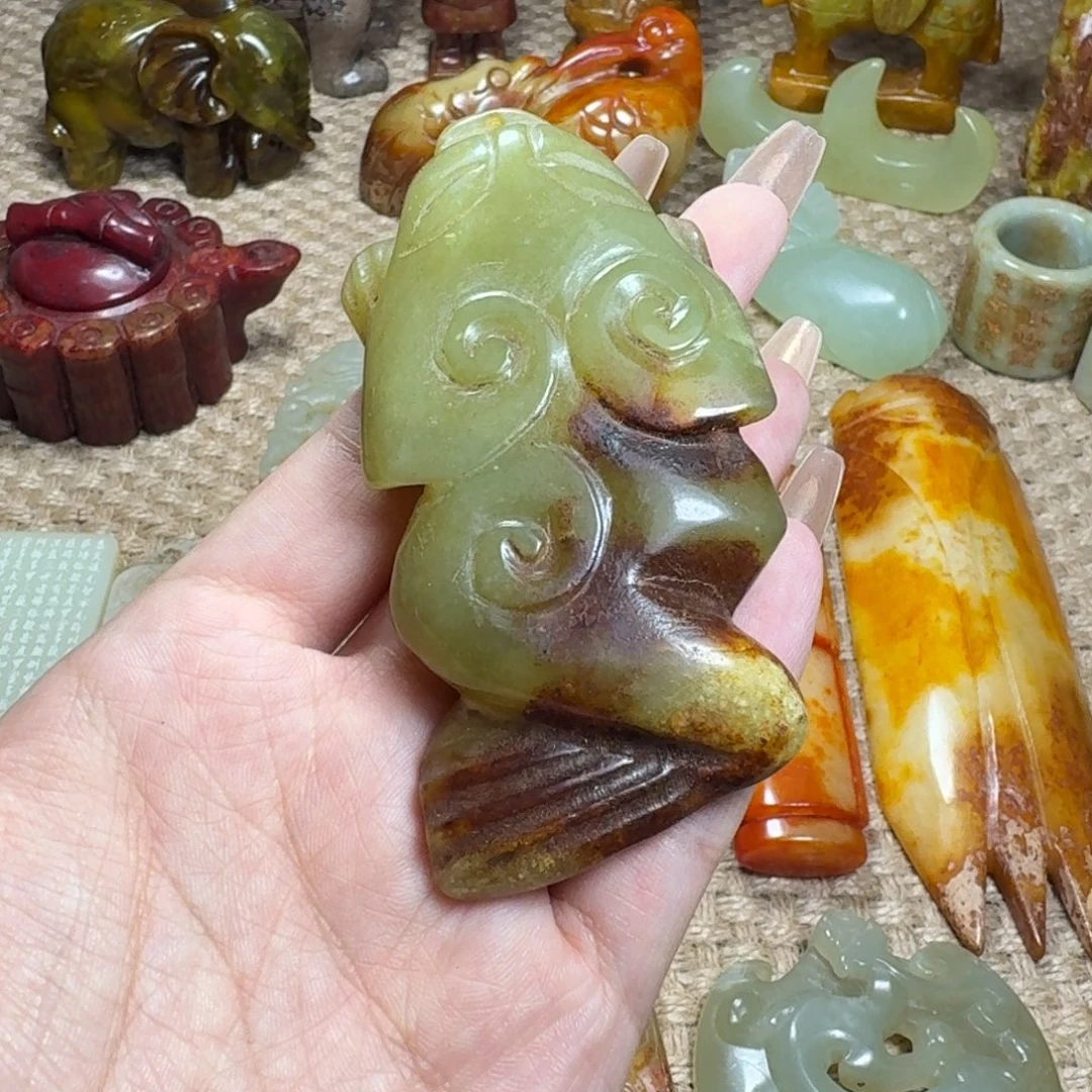 白玉菩提吊坠挂件