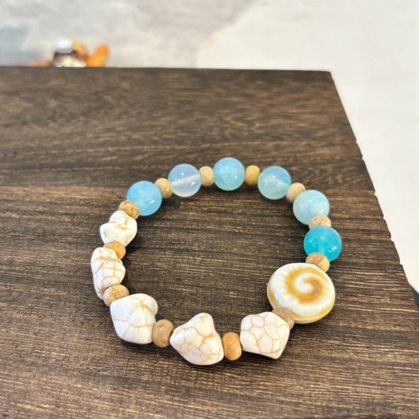 铜合金仿水晶手链 石头zz手链SL1889