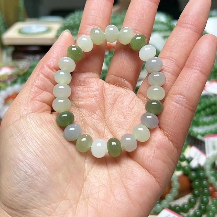 和田玉手链未镶嵌森**Q