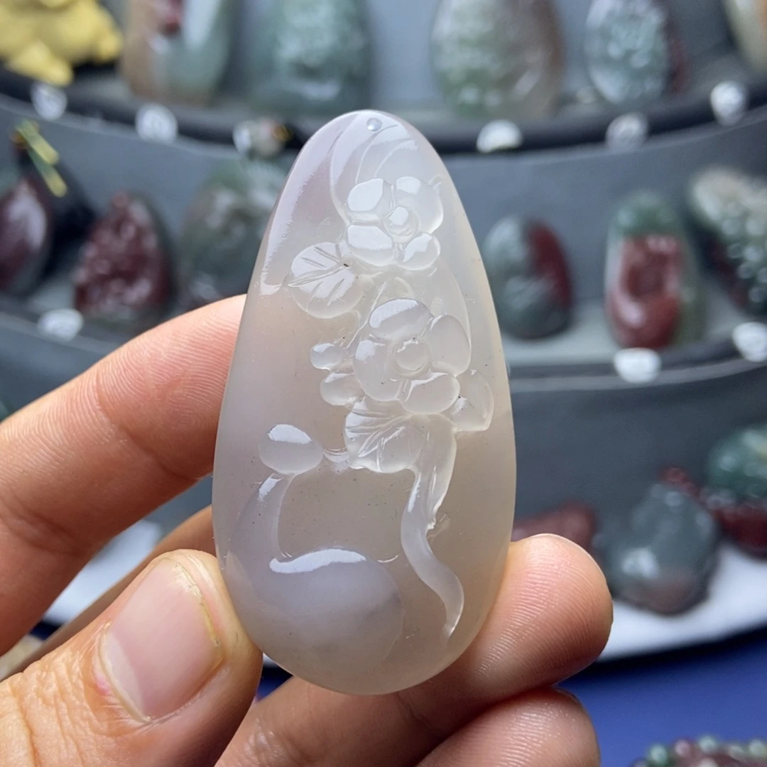 玛瑙/玉髓未镶嵌颈饰