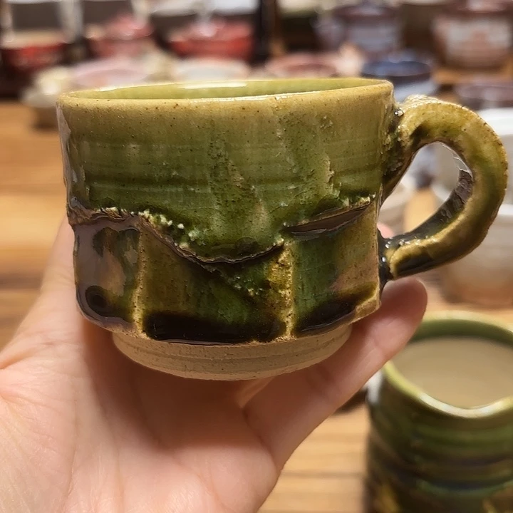 原***器杯绿织布咖啡杯666666888888885