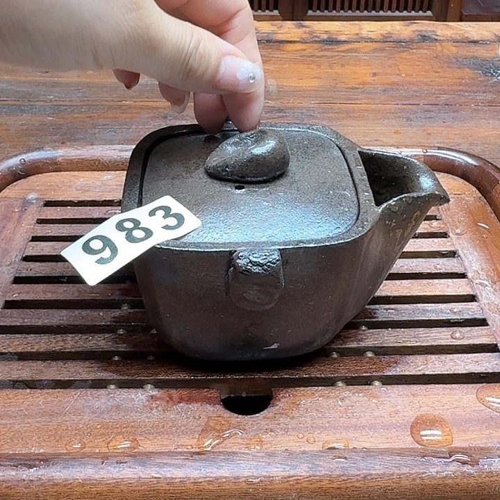 纯手工制作粗陶茶具