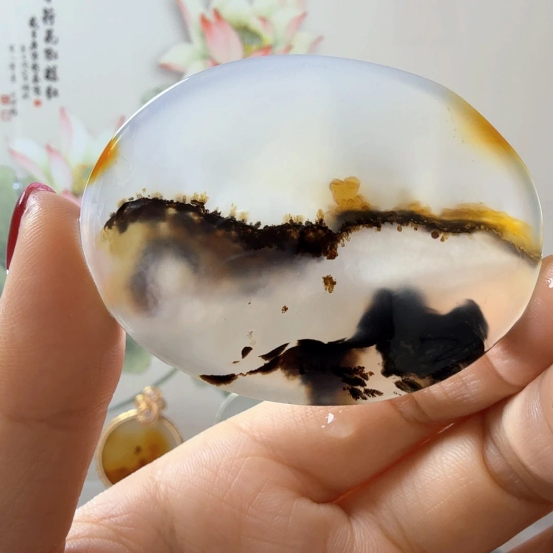 玛瑙/玉髓吊坠(不含链)未镶嵌25