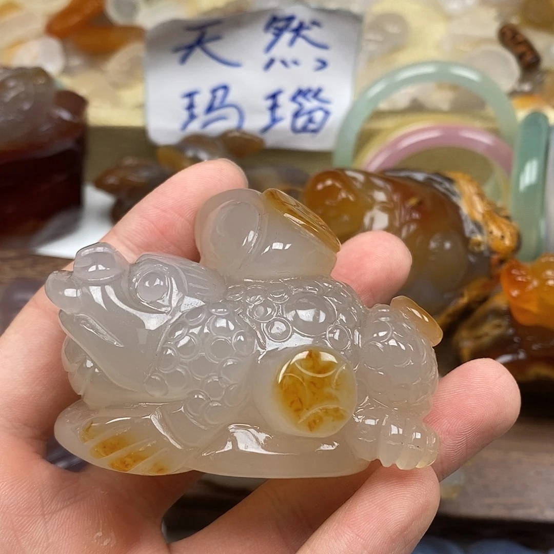 玛瑙/玉髓未镶嵌颈饰