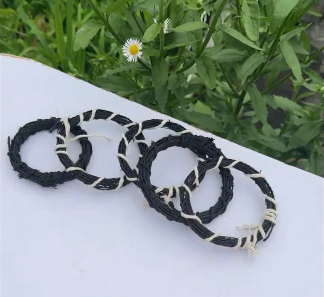 纯手工编织马尾手套