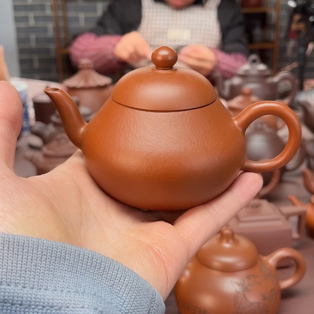 紫砂茶壶3 紫砂壶手工制作180cc