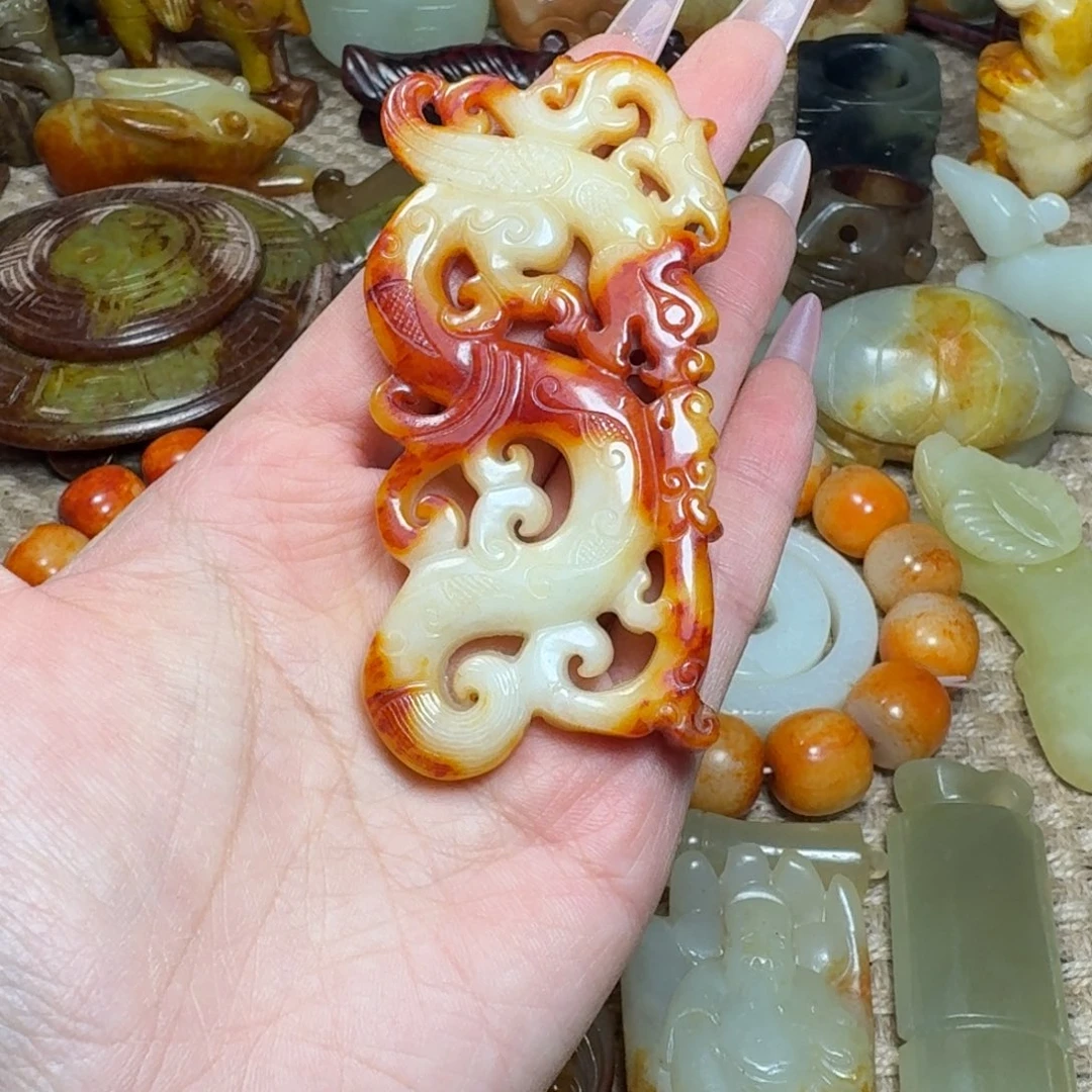 白玉菩提吊坠挂件