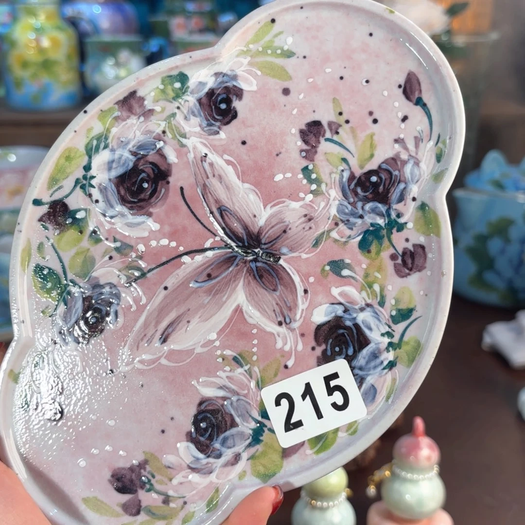 景德镇手绘高温釉下彩陶瓷茶具