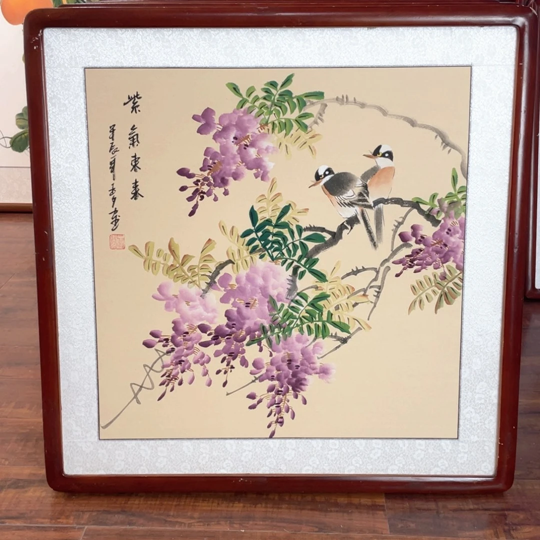 国画带框尺寸63*63厘米