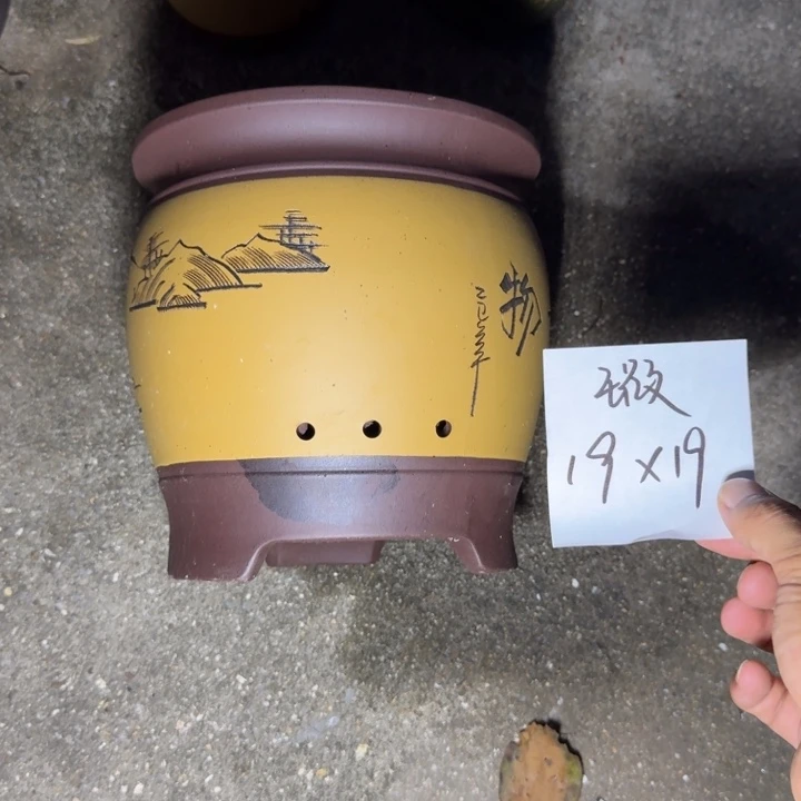 紫砂花盆特价清仓
