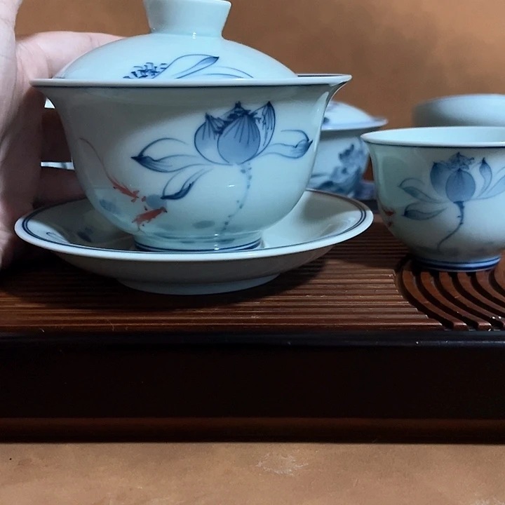 200毫升盖碗家杯子2个