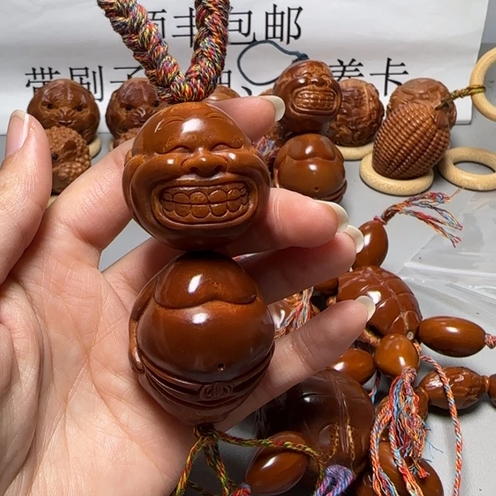 时***宠橄榄核手串/手链橄榄核核雕