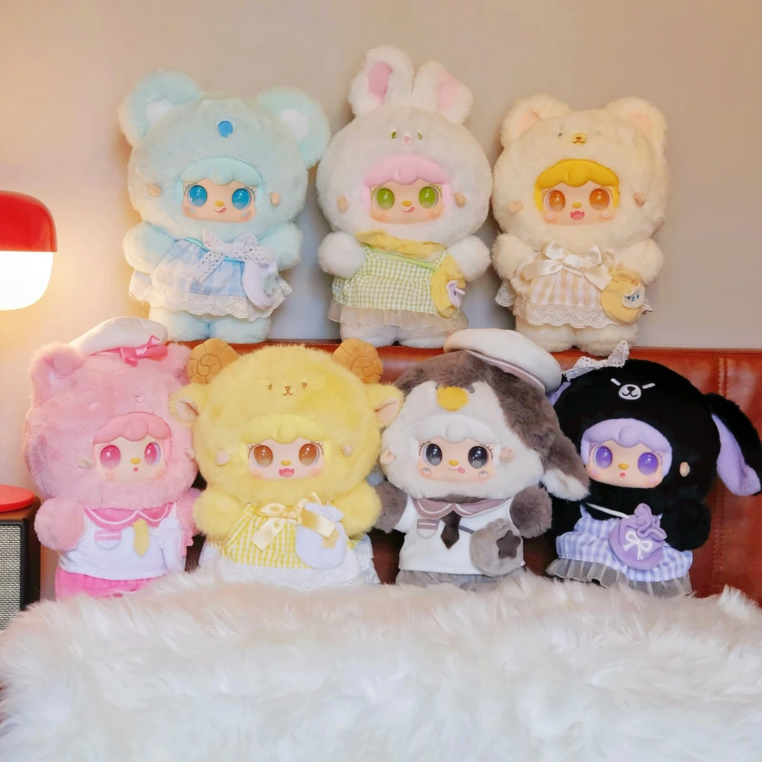 【obb拆盒】（平拆）正版氧氧yooki400%二代心愿口袋系列毛绒搪胶盲盒