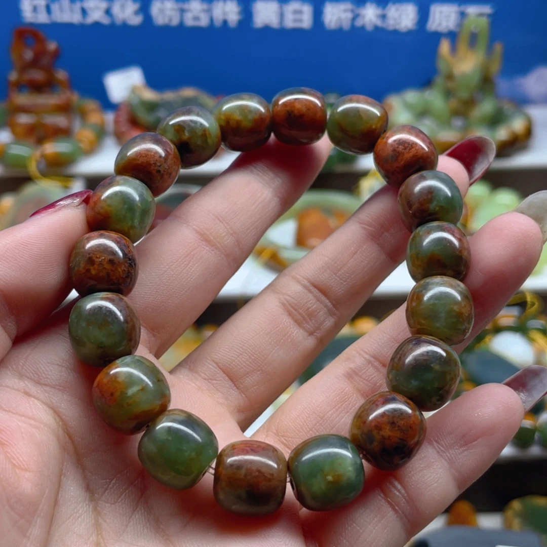 透闪石质玉未镶嵌手串