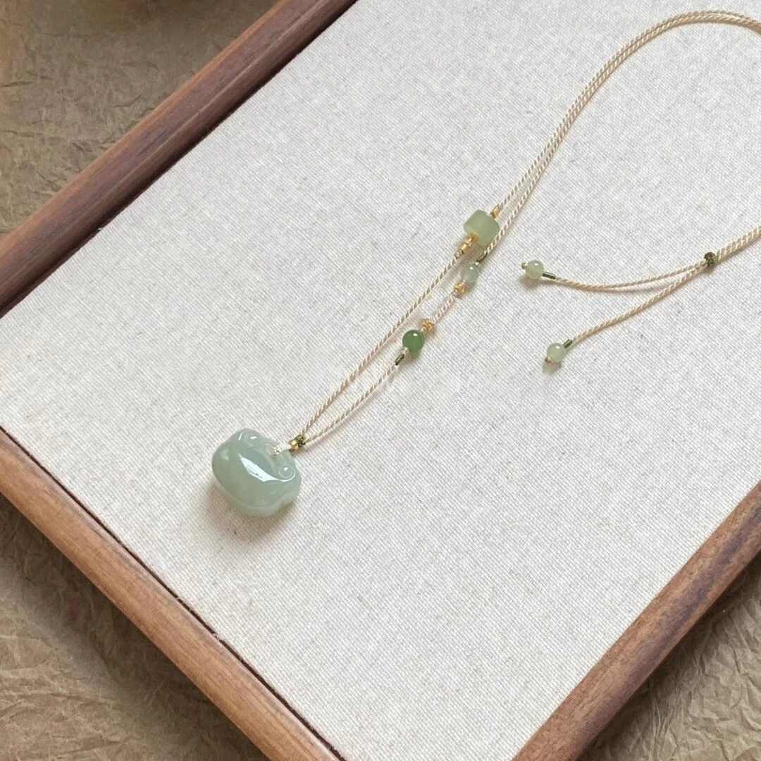 「丹青不渝」纯手工编织项链绳diy半成品可挂吊坠万能链时尚高