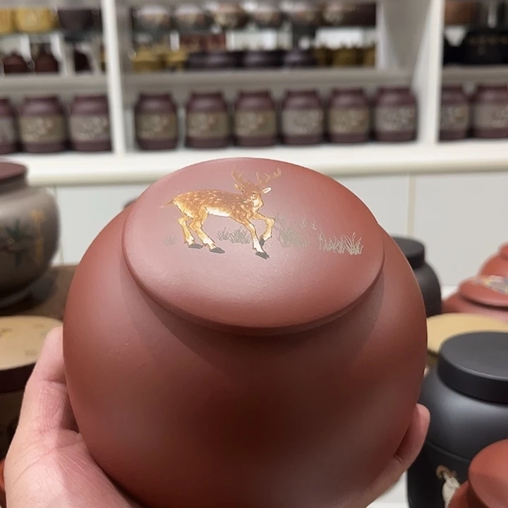 紫砂茶叶罐紫砂茶叶罐