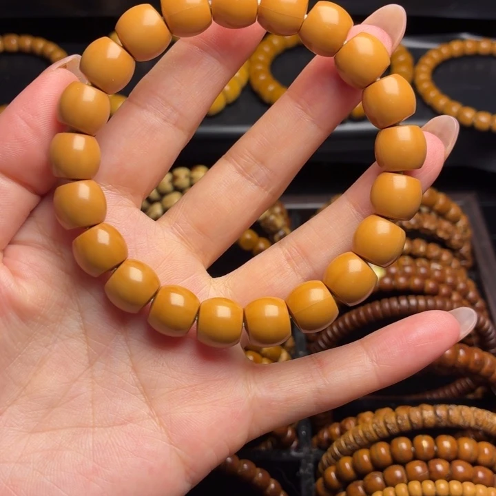 猴头核桃手串全品无暇11.8直切手串