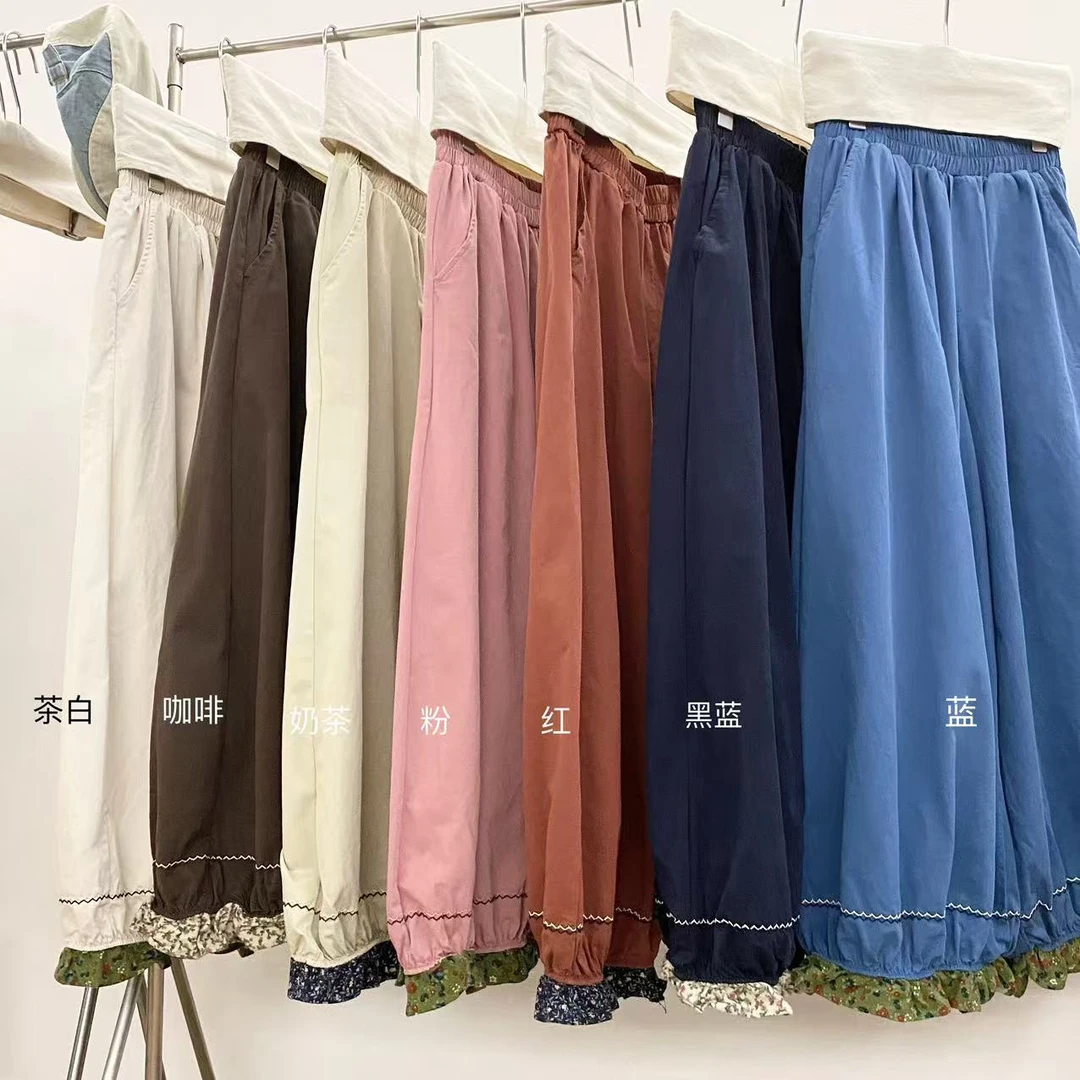 33推荐 JT#9779 日系碎花花苞裤 2025-08-26