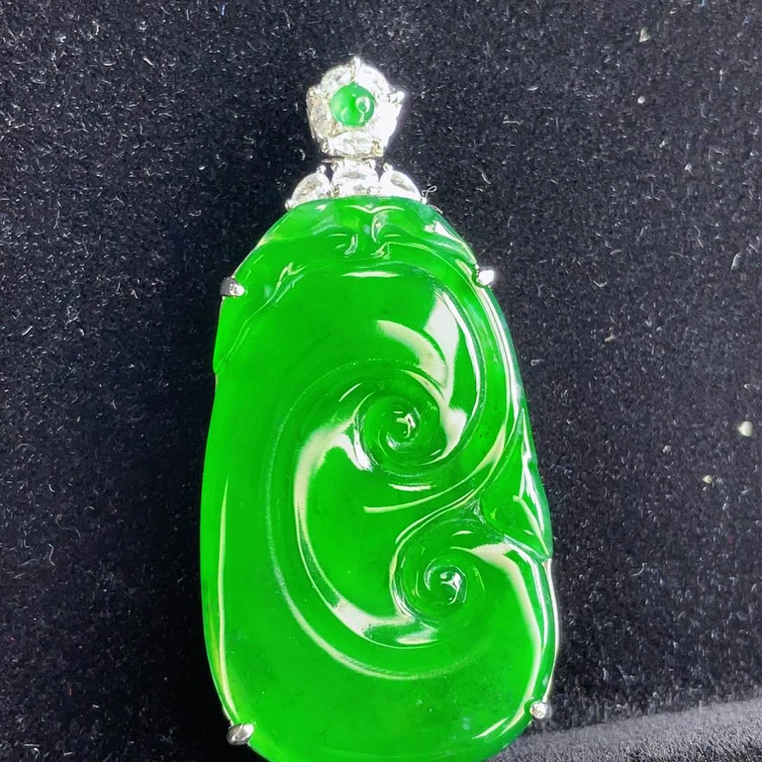 翡翠吊坠(不含链)未镶嵌