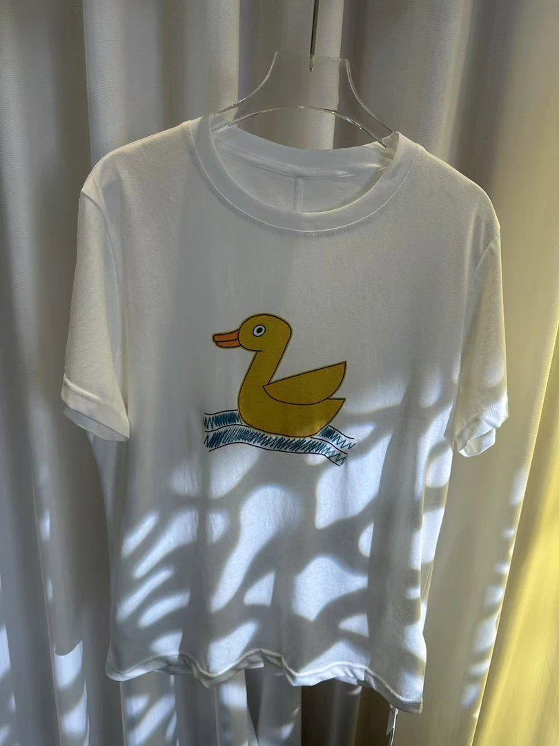 【AXIN定制】ID高品刺绣显瘦印花T恤 5766