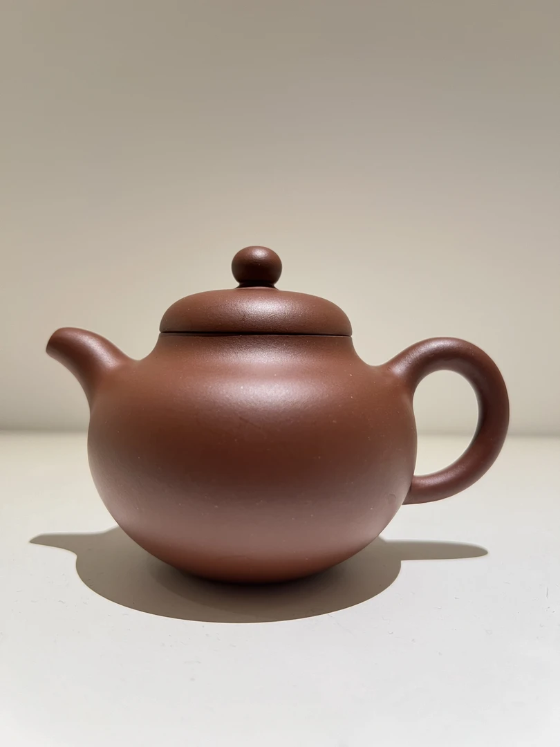 精品半手工柿圆壶