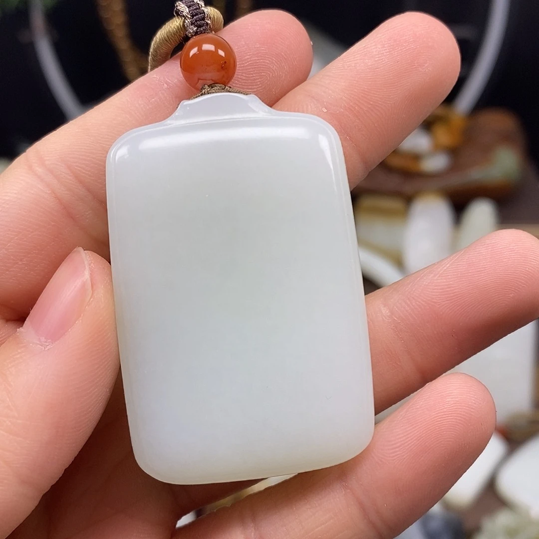 和田玉颈饰未镶嵌16