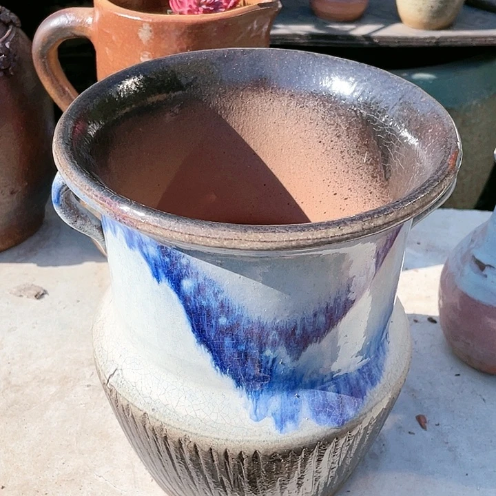 紫砂花盆瑕疵20:22花盆