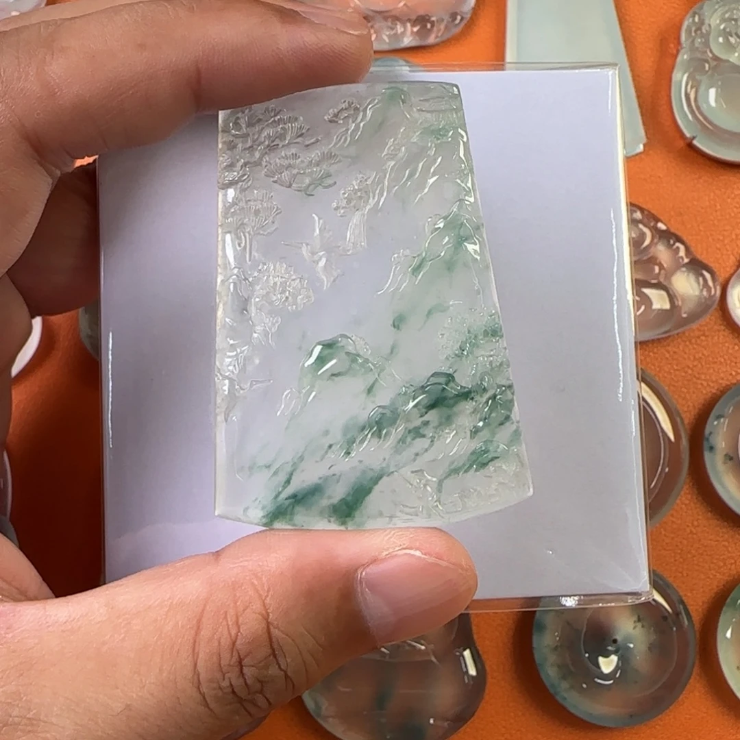 定制翡翠未镶嵌天然