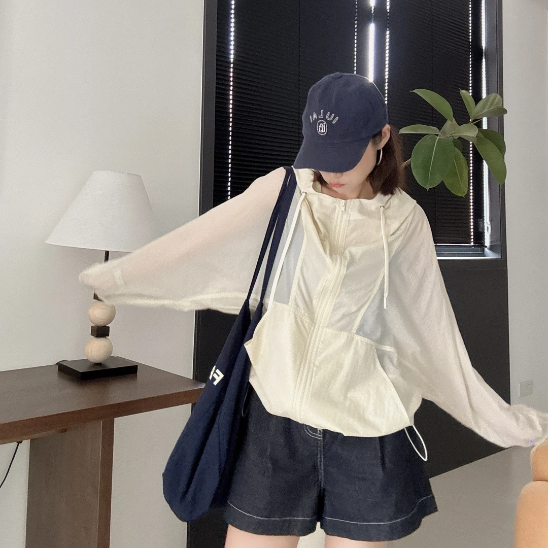 【丽姐女装】软壳皮肤衣｜物理防紫外线 机能风清爽质感防晒衣W81068