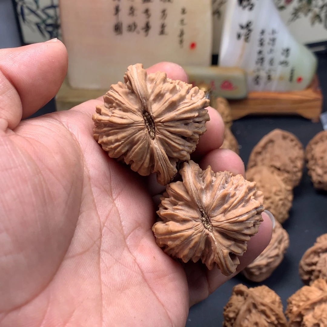 文玩核桃把件四座楼