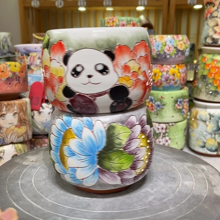 景德镇艺术手绘作品